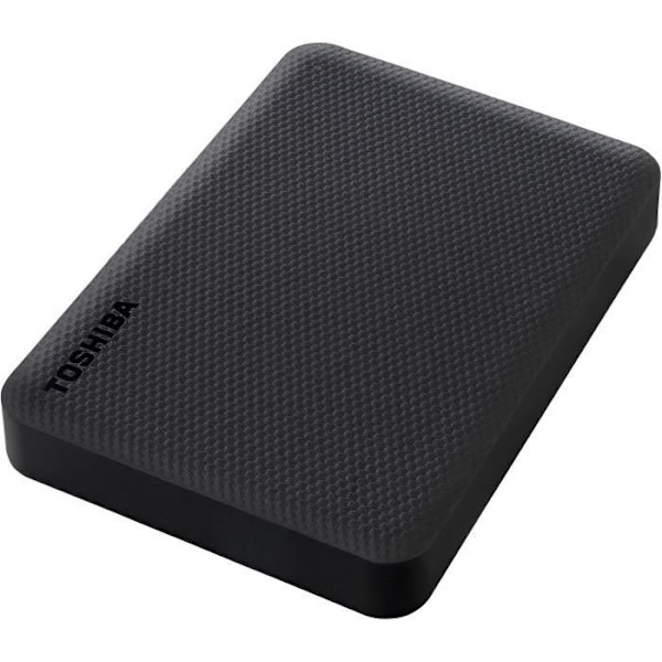 Ekstern harddisk - TOSHIBA - Canvio Advance - 4 TB - Sort