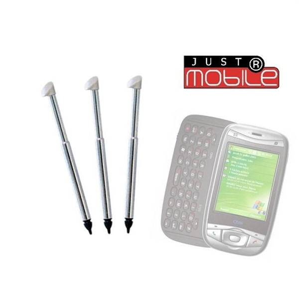 Just-Mobile-paket med 3 extra pennor