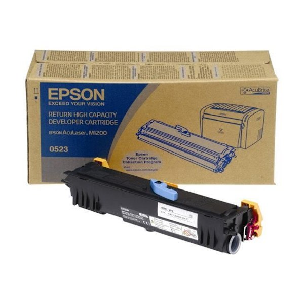 EPSON ACULASER M1200 tonerpatron - Sort - Høj kapacitet - 3200 sider