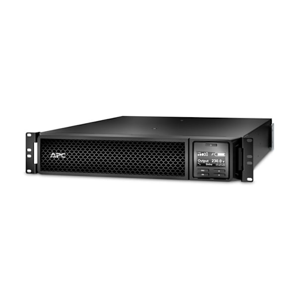 Onduleur - APC - Smart-UPS SRT 2200 VA - Verkkovirta - Kaksoismuunnos - Rack 2U musta