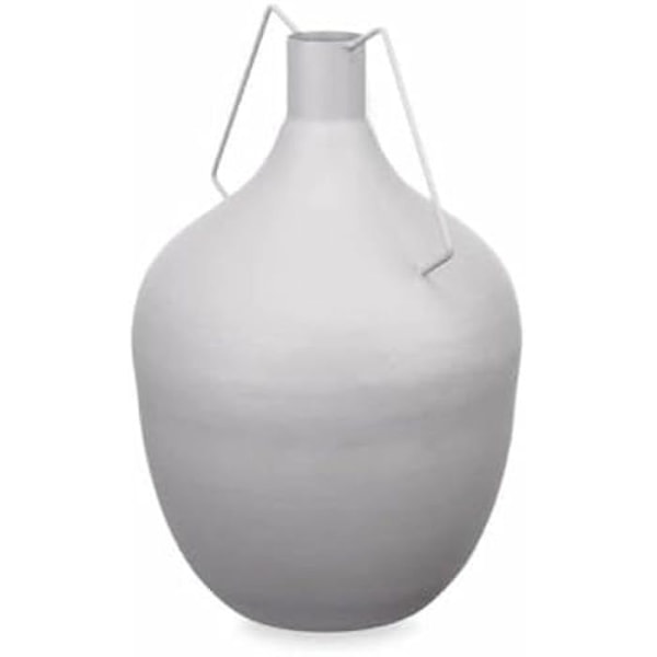 Dekorativ vas - PRESENTDEKOR - Kapselmodell - Grått stål - 42 x 57 x 58 cm - 4 enheter Flerfärgad