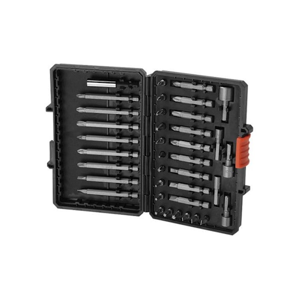 Black & Decker A7202 38-delt skruetrækkersæt... sort