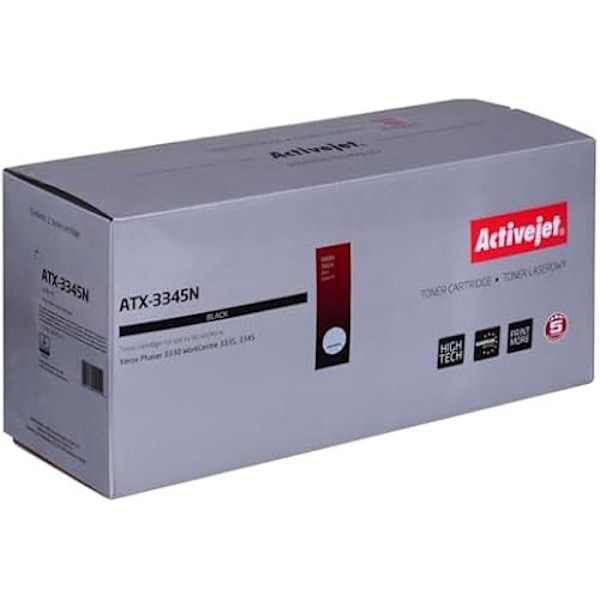 Activejet erstatnings tonerpatron til Xerox XEROX 106R03773 - Supreme - Sort - 3000 sider
