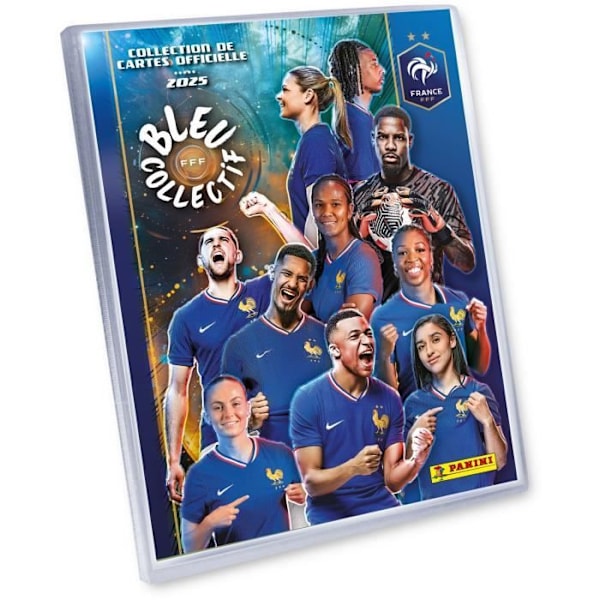 Startpakke - PANINI - FODBOLDFEDERATION 2025 TC - Ringbind + 4 lommeposer - 24 kort