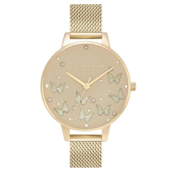 Klocka - Olivia Burton - OB16MB37 - Läder och rostfritt stål - 34 mm - Kvarts