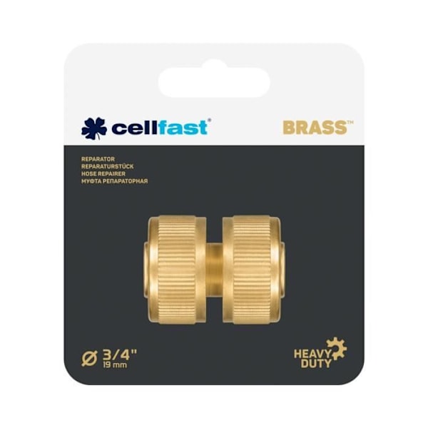 Korjausliitin 3/4" CELLFAST JOUTSEN 52-805 messingistä
