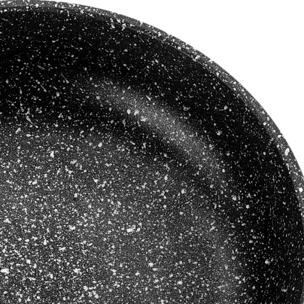 Induktionssteger 28 cm Aluminium med non-stick belægning Økologisk uden PFOA FAGOR Alutherm Sort 00222 Svart