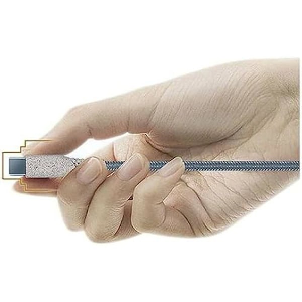 Laddare datakabel - KSIX - USB C - 1M - Svart - Kompatibel med olika enheter