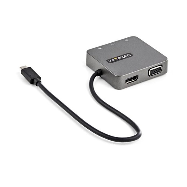 USB-hubi - Startech - DKT31CHVL - 3 porttia - USB A 3.2 Gen 1 - Ethernet RJ-45