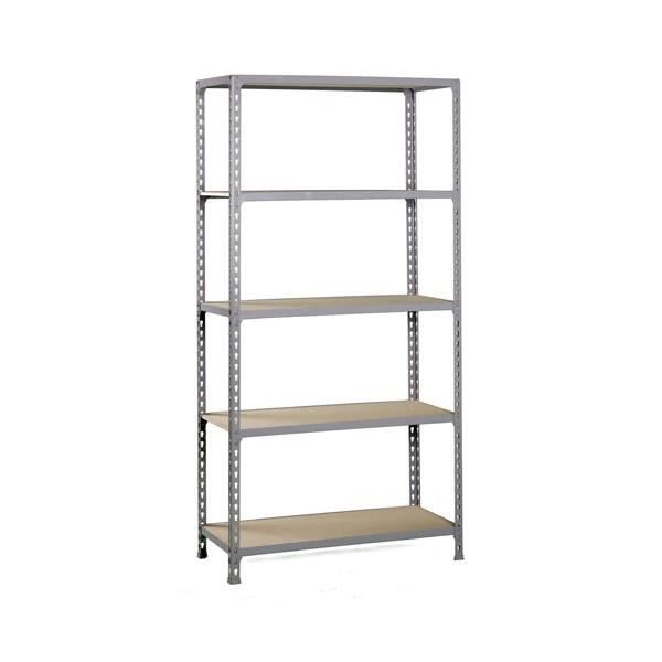 SÆT MADERCLICK MINI 5-400 MØRKEGRÅ-TRÆ, 1800x800x400 mm, Simonrack