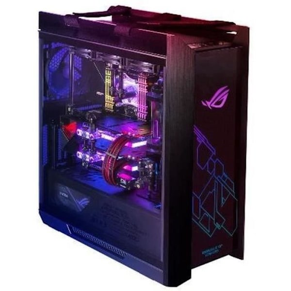 ASUS PC-kotelo Stix Helios GX601 - Musta - Karkaistu lasi - ATX-muoto (90DC0020-B39000)