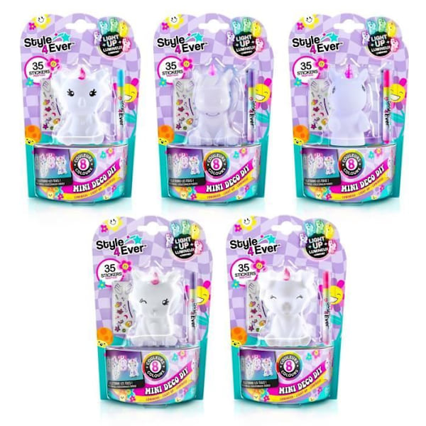 Canal Toys Style 4 Ever - Valoisa minifiguuri tee-se-itse-koristeeksi - Luovia harrastuksia lapsille - OFG 267 - Canal Lelut