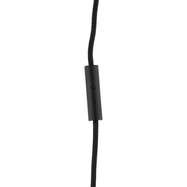 T'nB - CSTRAVEL2 - Kablet stereohovedtelefon + mikrofon + flyadapter - Sort Svart