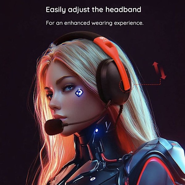 Kable gaming headset, 2 m - Havit (Fuxi-H5d) - Sort