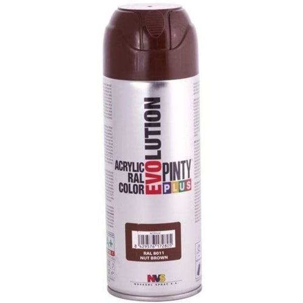 GENERIC - Pinty plus evolution bbe 400ml matt hasselbrun ral 8011 - NOVASOL