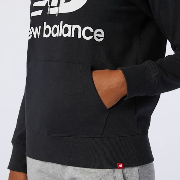 New Balanceessentials naisten huppari - musta - XL Svart XS