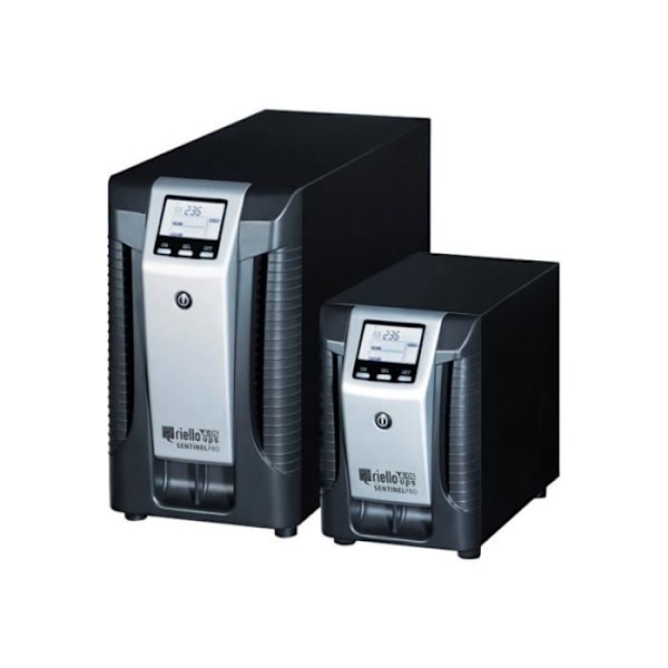 Riello UPS Sentinel Pro SEP 2200 Inverter - Sort - RS-232, USB - 1760 Watt 2200 VA Sort