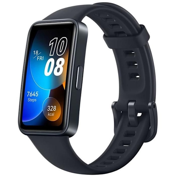 TELEFON, Smartwatch, Smartwatch, Huawei Band 8 Midnight Black Funktioner Skærmstørrelse 1,47'' berøringsskærm Ja Sort