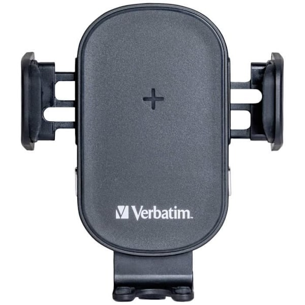 Trådløs oplader - Verbatim - FWC-01 - Hurtig opladning 15W - Kompatibel med Android og iPhone - USB-C Svart
