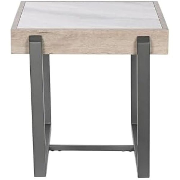 Sivupöytä - HOME ESPRIT - Monivärinen - Metalli - 50 x 50 cm - Nykyaikainen muotoilu Flerfärgad
