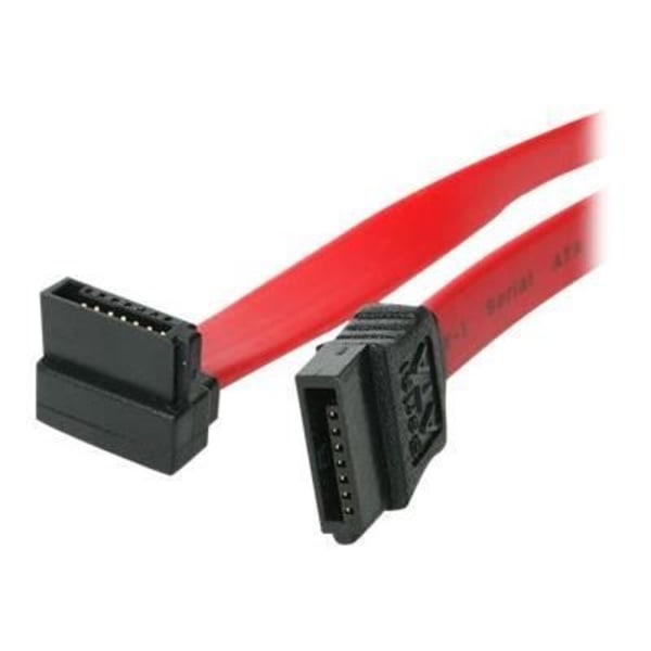 STARTECH 45 cm suorakulmainen SATA-SATA-kaapeli - Serial ATA III 6Gb/s johto