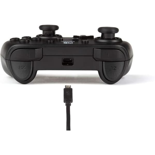 Langallinen ohjain - POWER A - Nintendo Switch - Mattamusta Mattamusta