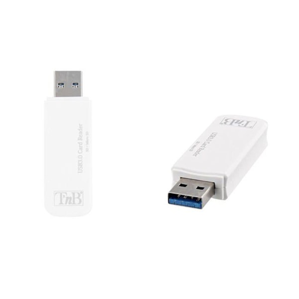 T'nB USB 3.0 SD/Micro SD -kortinlukija - Erittäin nopea ja kompakti