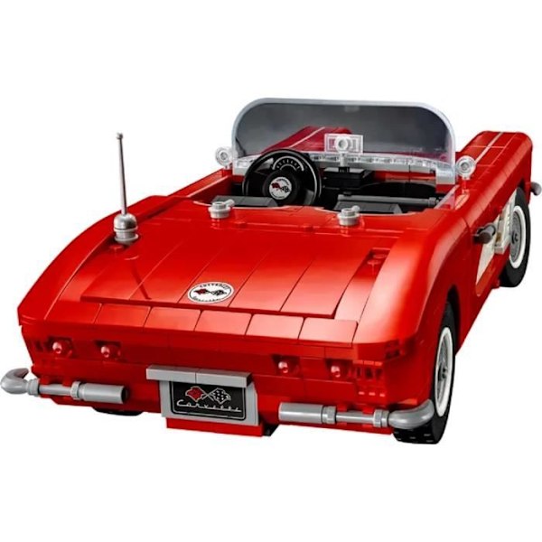 Ikoner Chevrolet Corvette Röd