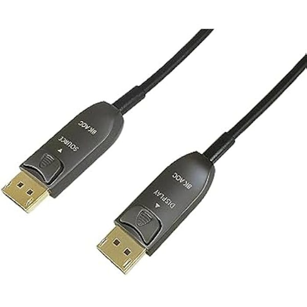 Aktiv DisplayPort 1.4 kabel 15 m 8K/60Hz - EQUIP - Equip 119441 - Transmission af audio- og videosignaler - Sort