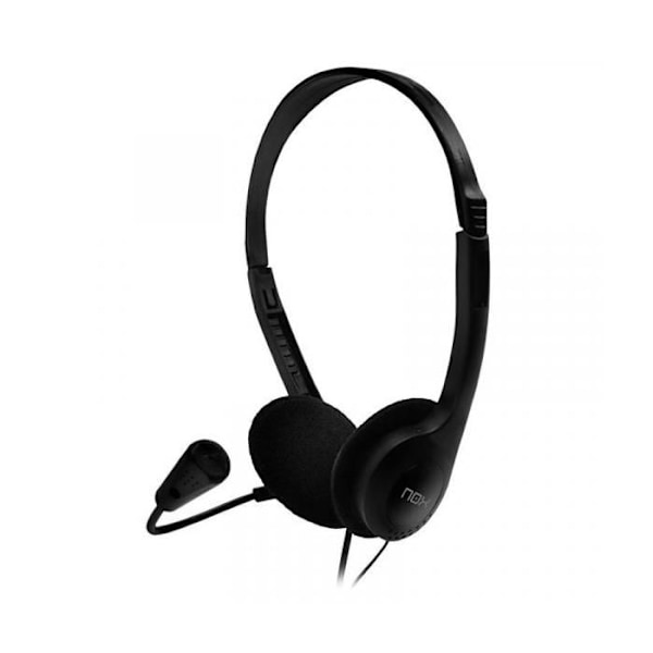 NOX Auricular Stereo med fleksibel mikrofon.VOICE ONE