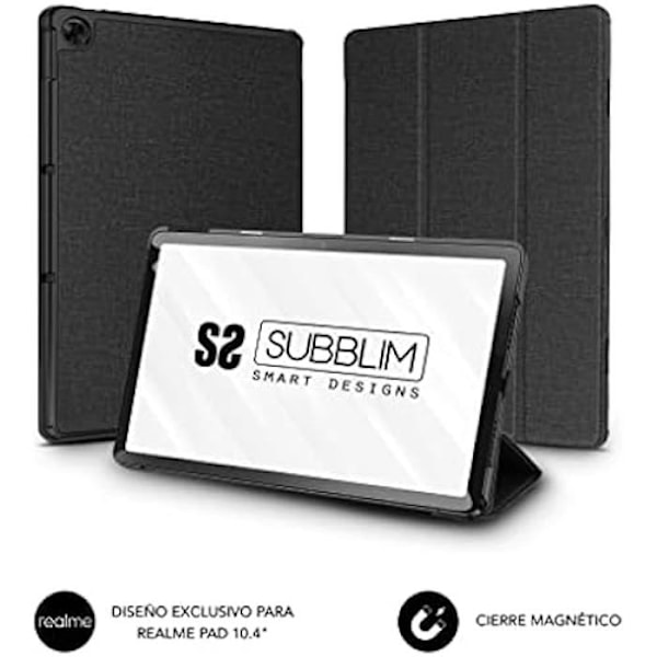 Tablettfodral - SUBBLIM - Realme Pad - 10,4 tum - Magnetisk stängning - Stöttålig Färg
