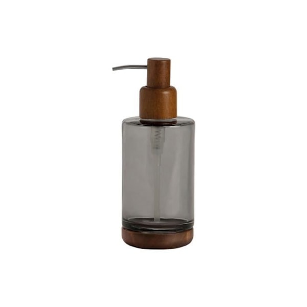 Dispenser i grått och akaciaglas - GENERIC - Ba73074 Andrea House Grå