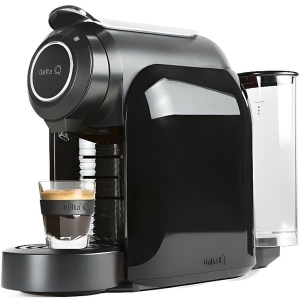 Kaffemaskin - Delta Q - Qool Evolution - Svart - Kompatible kapsler Delta Q - 2 års garanti Svart