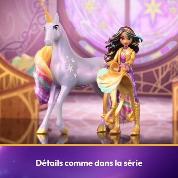 SPIN MASTER COFFRET LICORNE OG DOLLE WILDSTAR OG SOPHIA Unicorn Academy