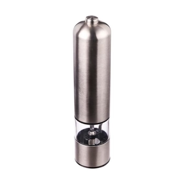 Peberkværn - INOX - Elektrisk - D. 5 cm - H. 23 cm - Moderne