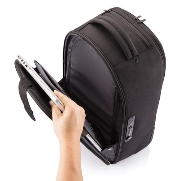 Trolley ryggsäck - XDDESIGN - Bobby - Antistöld - RFID - Inbyggd USB Svart