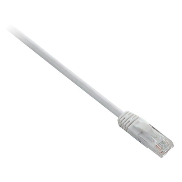 V7 netværkskabel - V7CAT6UTP-05M-WHT-1E - 5m - CAT 6 - Hvid - Til modem, router, hub, pc