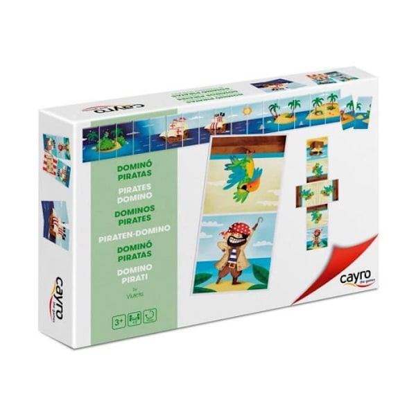 Brädspel för hela familjen - Domino Pirates. Spel