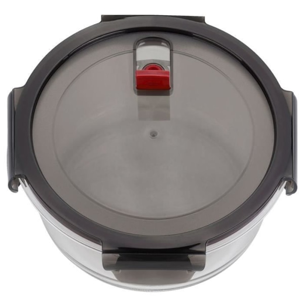 ZWILLING Gusto - Lufttæt opbevaringsboks (rund 1300 ml) - Borosilikatglas