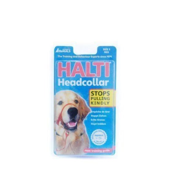 Koulutusriimu - Halti - HH034 - Vedonesto - Koko 3 - Punainen Röd