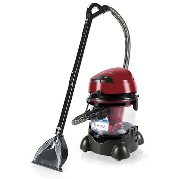 Aspirator schampooner special för mattor / textilier torr / våt 4 i 1 MPM MOD-22 2400W Röd 14889