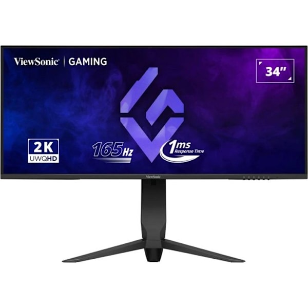 Ultra-bred 34'' - VIEWSONIC - VX3480-2K-PRO - WQHD 3440x1440 - 1ms - 75Hz - HDMI/DP