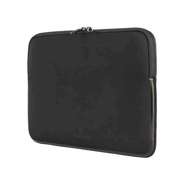 Laptop sleeve - Tucano - Elements 2 - RPET Neoprene - Anti-Slip System - Black