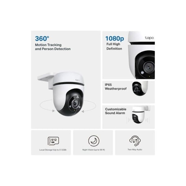 Turvakamera Tp-Link TC40 Valkoinen