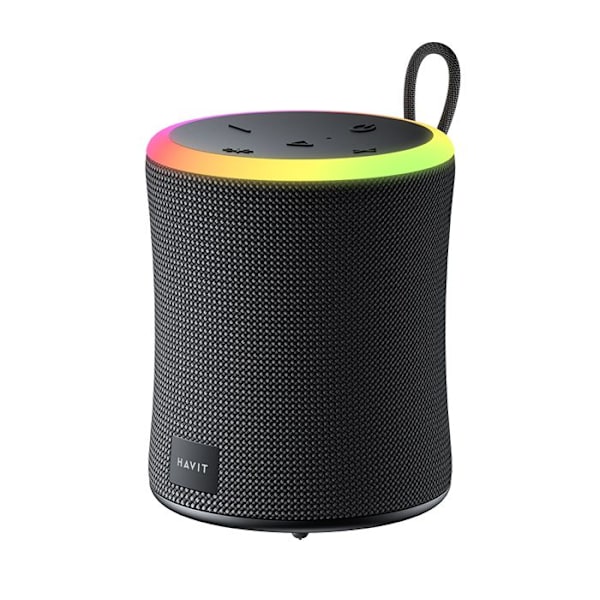 Trådløs bærbar højttaler, IPX6, Bluetooth 5.3, TWS, TF, USB, handsfree opkald, 1800 mAh - Havit (SK832BT) - Sort Sort