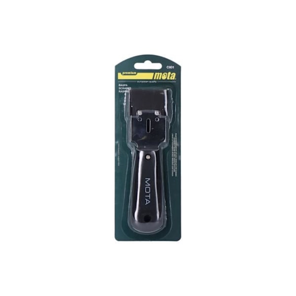 Mota C801 Premium metallskrapa - GENERISK - Vit - Ergonomiskt handtag - Ersättningsblad