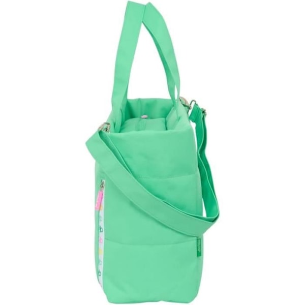 Rygsæk - Benetton - Mint - Til bærbar computer 14,1 - Mintgrøn - 54 x 17 x 31 cm mintgrön