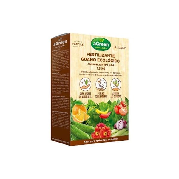 GENERISK - Guanogødning 1,5 Kg Agreen