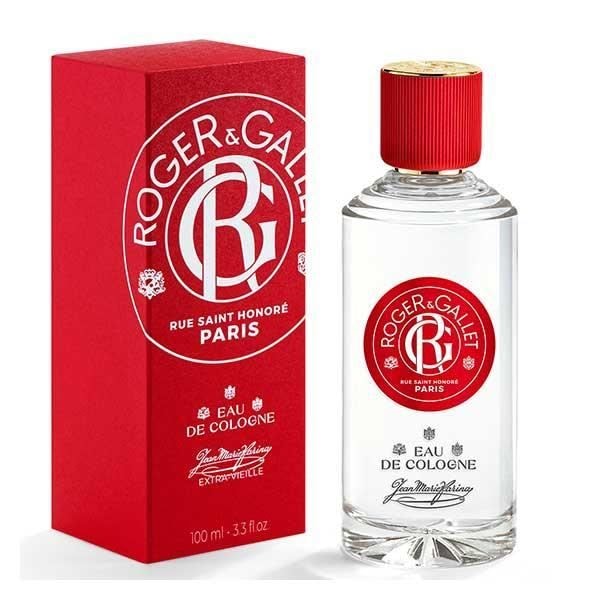 Eau de Cologne - Roger&Gallet - Jean-Marie Farina - 100ml - Friskhed - Citrus - Aromatisk