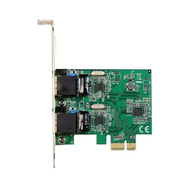 StarTech.com PCI Express 2-Port Gigabit Ethernet-netværkskort - PCIe GbE NIC-adapter (ST1000SPEXD4)
